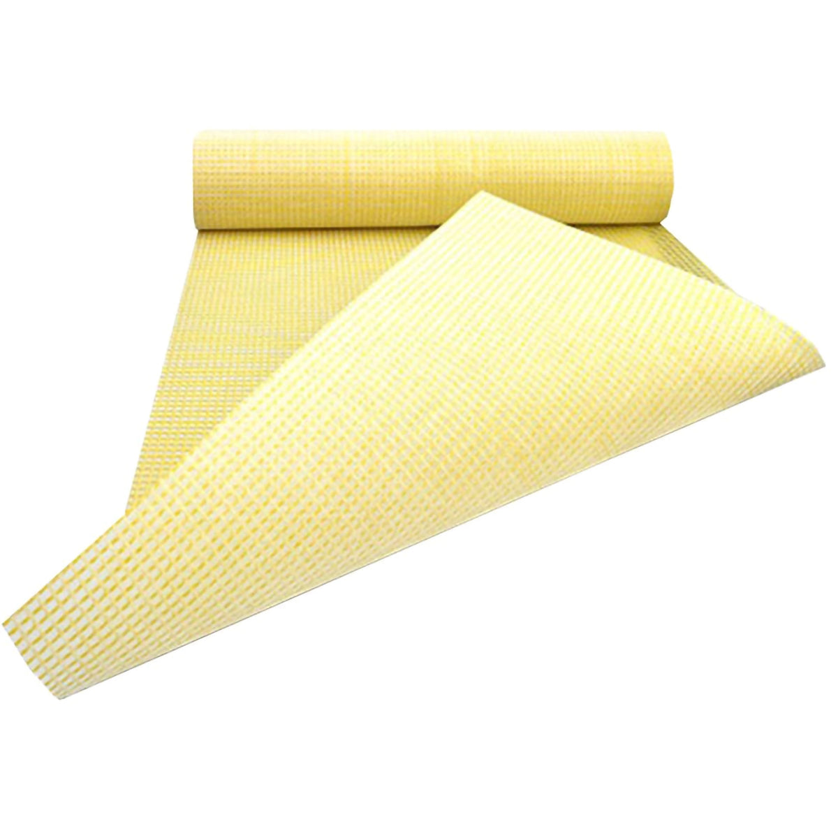 Gelbe Armierungsmatte FGT von Dural, leicht ausgerollt