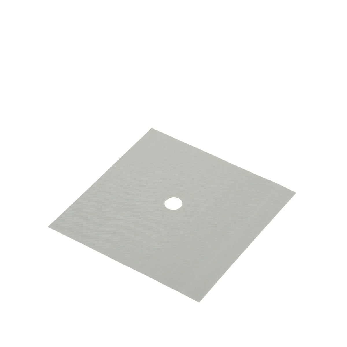 Dichtmanschette grau mit Öffnung in der Mitte ohne flexibles Zentrum