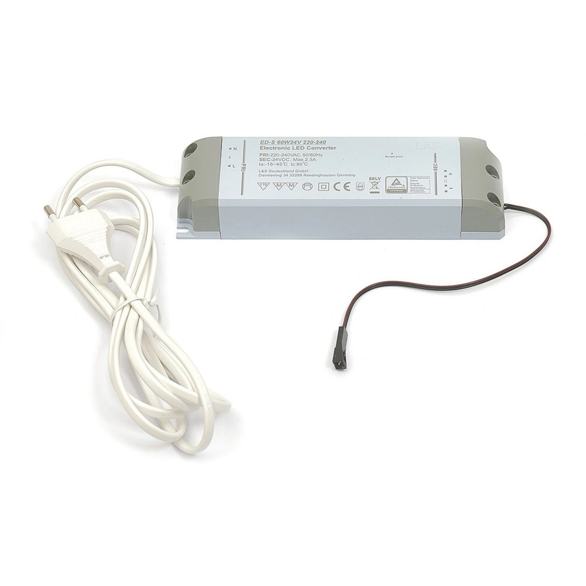 DURAL LED Trafo mit Anschlusskabel