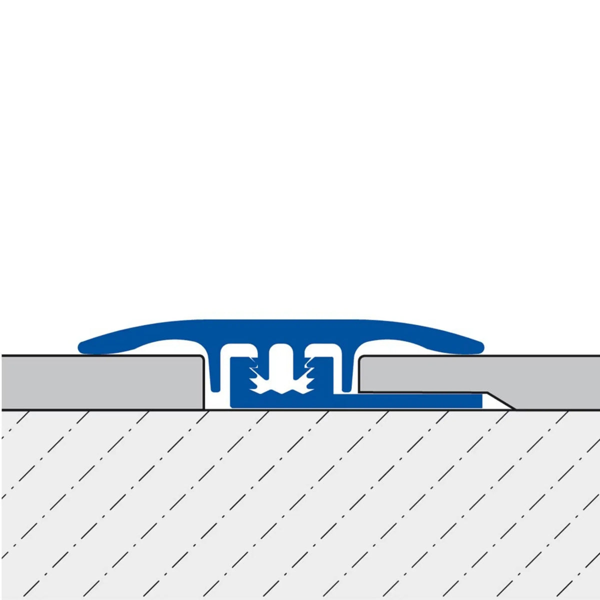 Zeichnung DURAL Übergangsprofil SNAP LVT