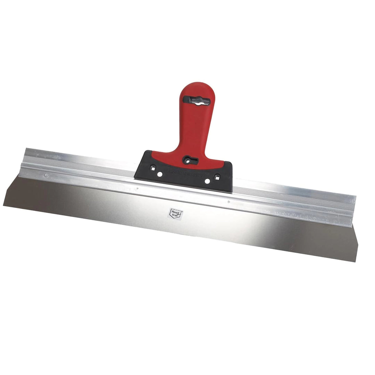 Flächenspachtel mit rotem Griff