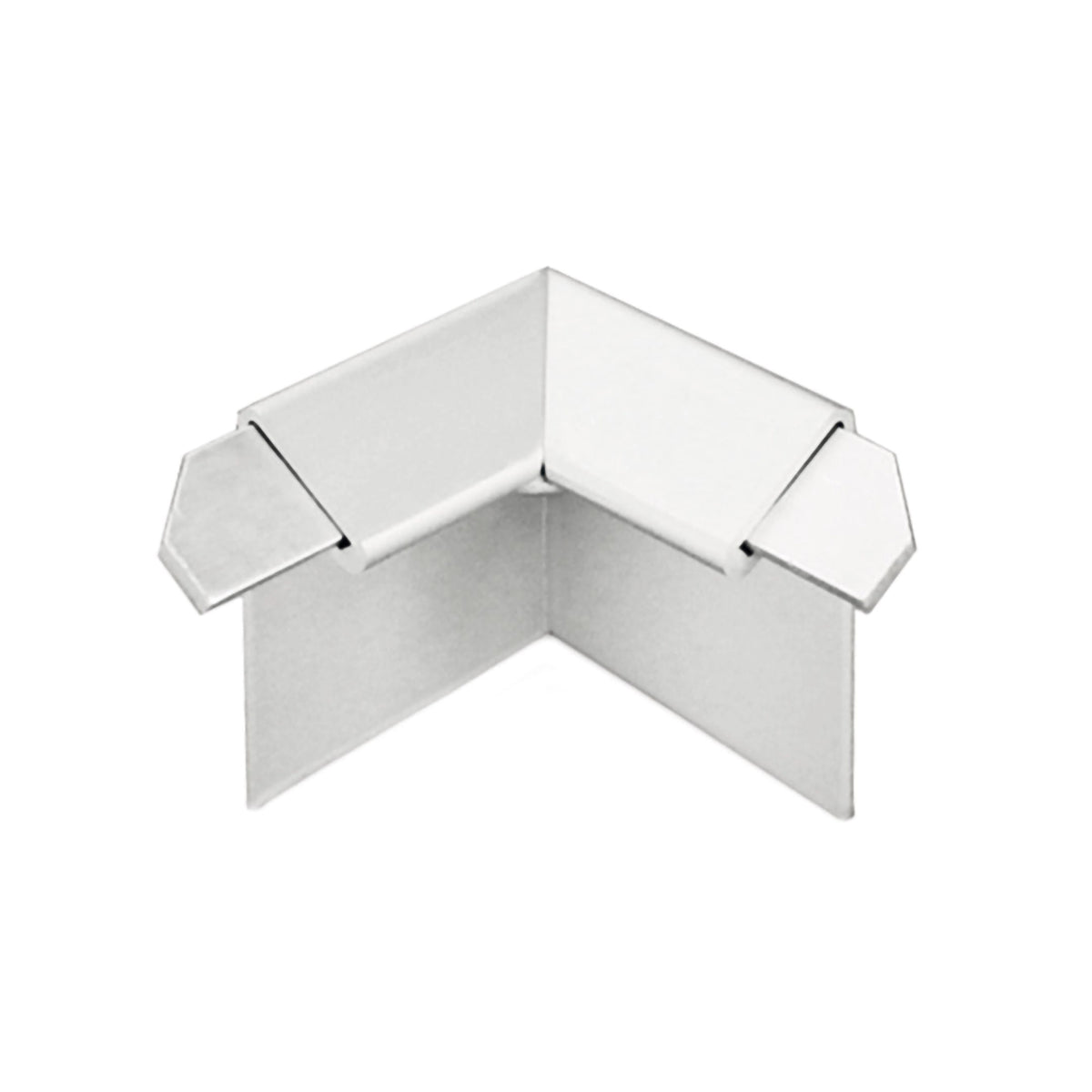 Innenecke Balkonwinkelprofil Tropfkante silber 18mm Blende #A0003309