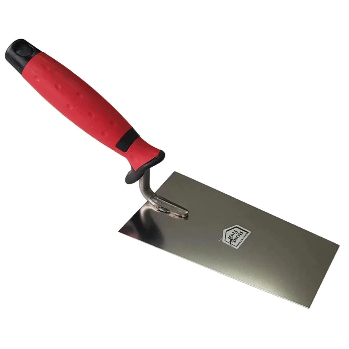 Putzkelle 120mm mit rotem Softgriff