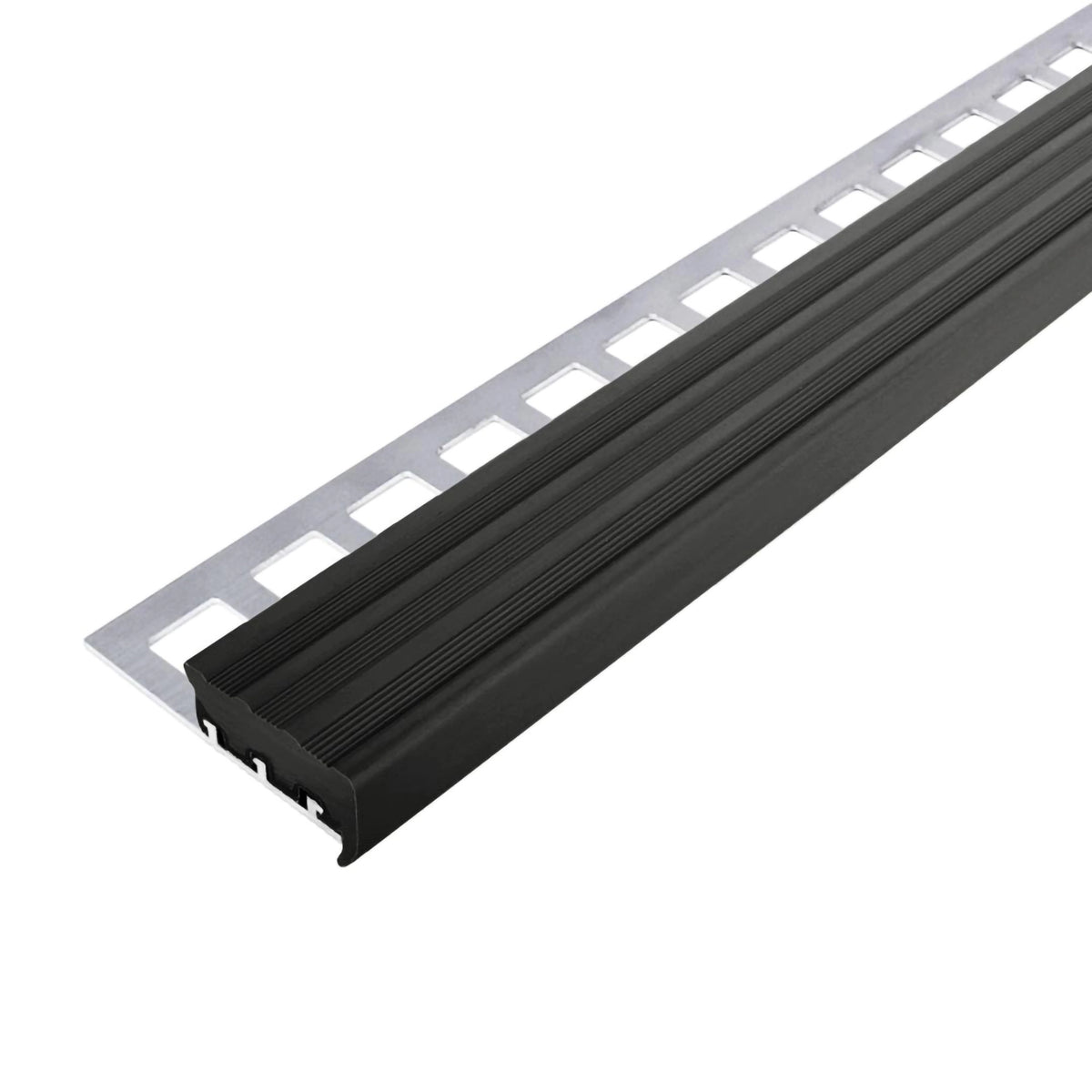 Treppenprofil mit Gummieinlage schwarz breite Variante #A0001752
#A0001756