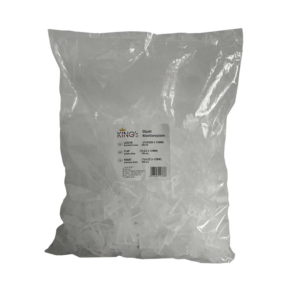 Nivelleringssysteem Pro-treklipjes