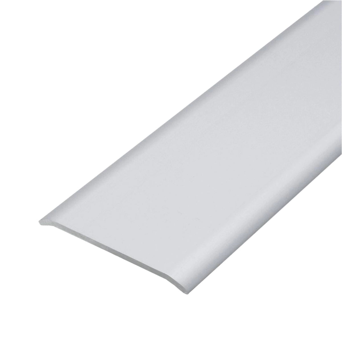 Abdeckprofil FLEX Aluminium silber ungebohrt - 60 mm