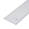 Abdeckprofil FLEX Aluminium silber gebohrt - 60 mm