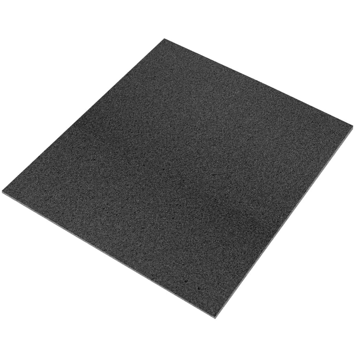 Schwarzes, quadratisches Antirutschpad für Stelzlager