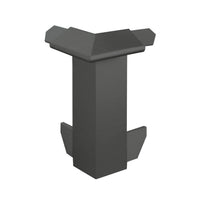 Außenecke Balkonwinkelprofil Tropfkante anthrazit mit 60 mm Blende
#A0003298
