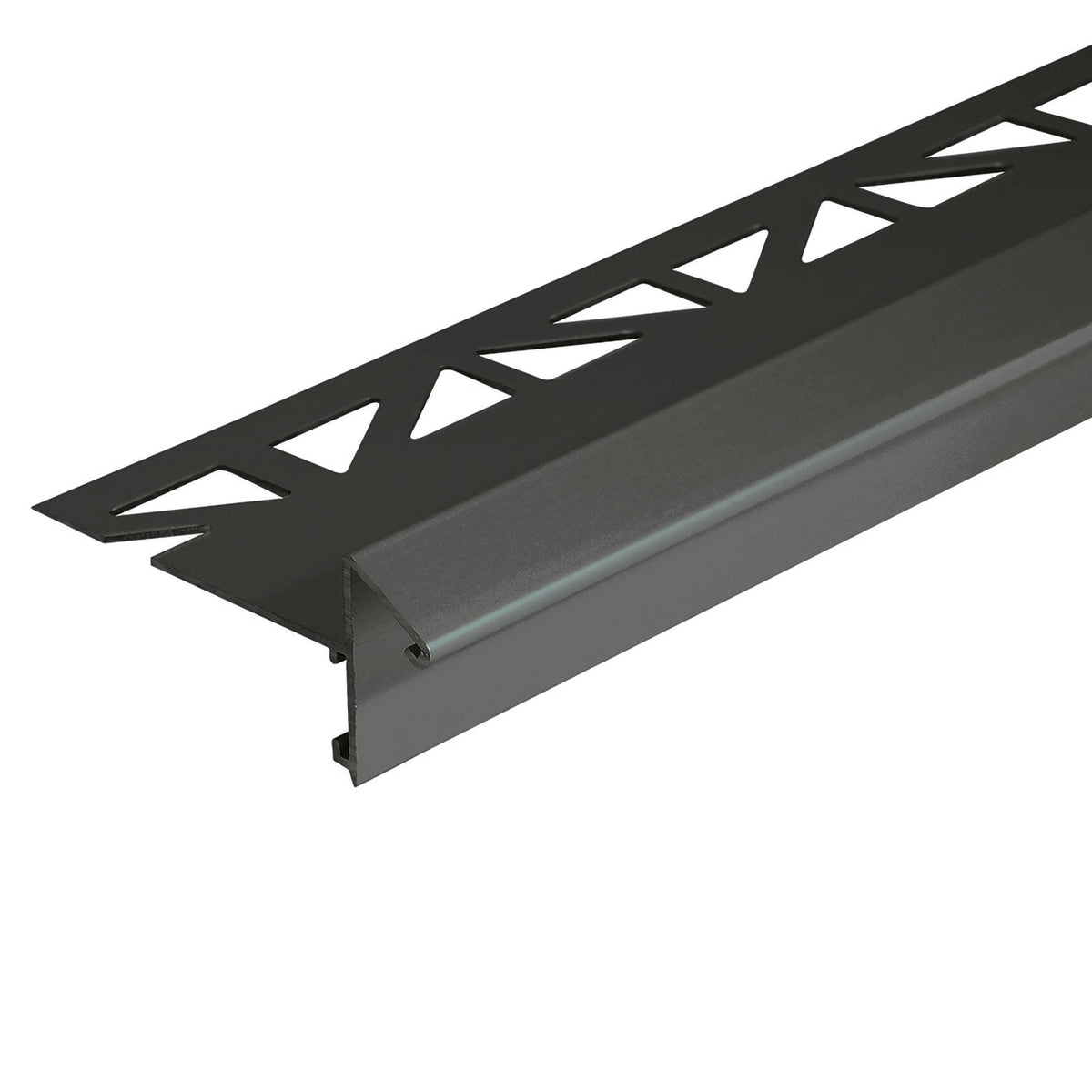 Balkonwinkelprofil mit Tropfkante anthrazit - 9 mm / 18 mm
