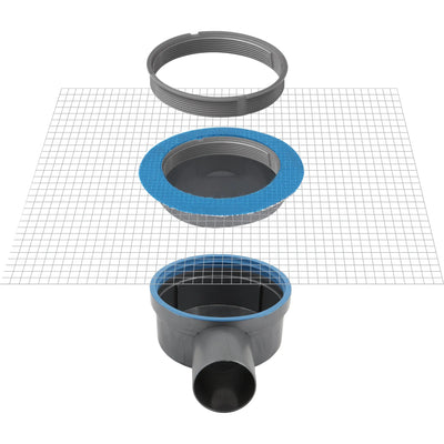 Vloerafvoer complete set - Ansicht 2