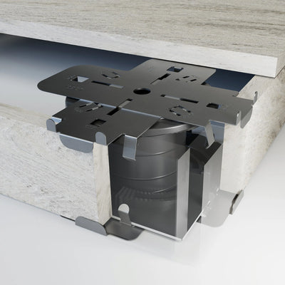 Clip stelvoet hoekverbinding - Ansicht 2