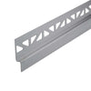 DURAL afschotprofiel roestvrij staal wandaansluiting 148 cm - 8 mm / links