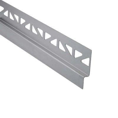 DURAL afschotprofiel roestvrij staal wandaansluiting 98 cm