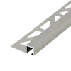 DURAL vierkant profiel aluminium titanium (geborsteld) - 9 mm