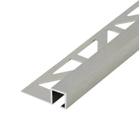 DURAL Quadratprofil Aluminium titan (gebürstet)