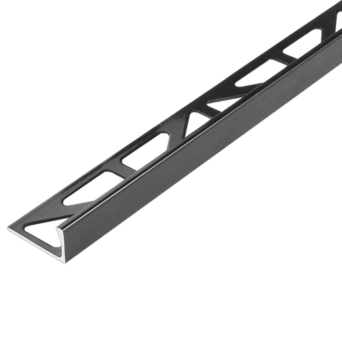DURAL Winkelprofil Aluminium schwarz (glänzend) beschichtet