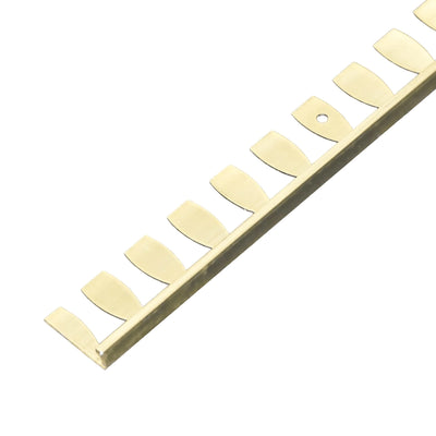 Hoekprofiel om te buigen DURAL Messing