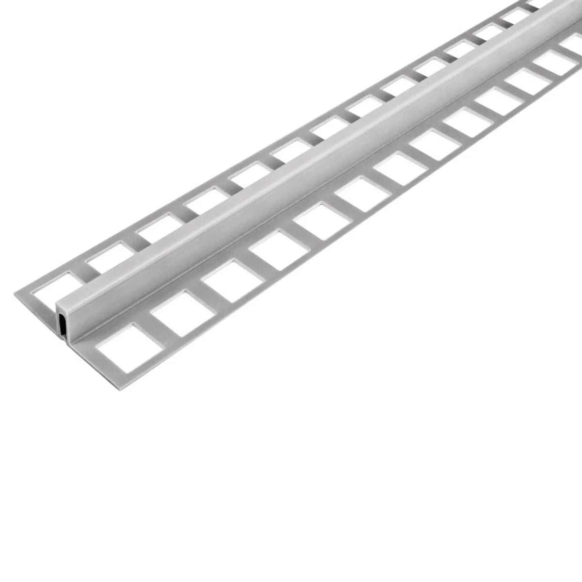 Dilatatievoegprofiel PVC grijs smal