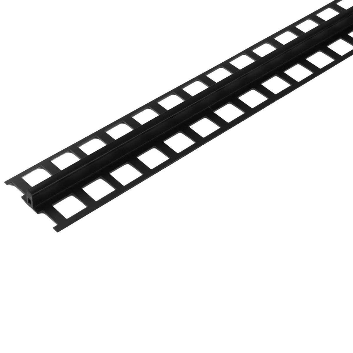 Dehnungsfugenprofil PVC schwarz schmal - 10 mm