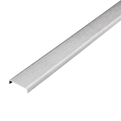 Decoratief profiel roestvrij staal geborsteld