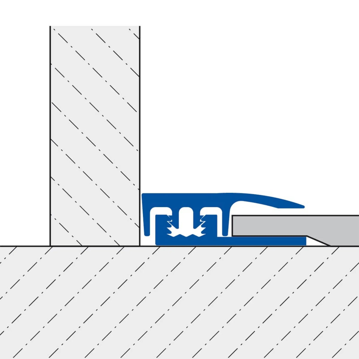 Zeichnung DURAL Abschlussprofil SNAP LVT