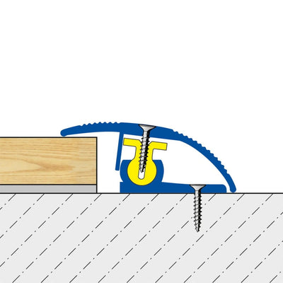DURAL TRIFLOOR titanium verstelprofiel - Ansicht 2