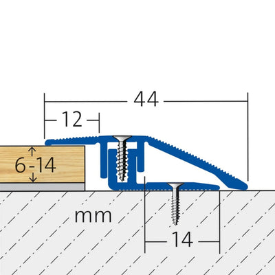 DURAL aanpassingsprofiel DUOFLOOR titanium - Ansicht 2