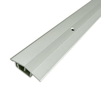 DURAL Anpassungsprofil DUOFLOOR silber mit sichtbaren Schrauben