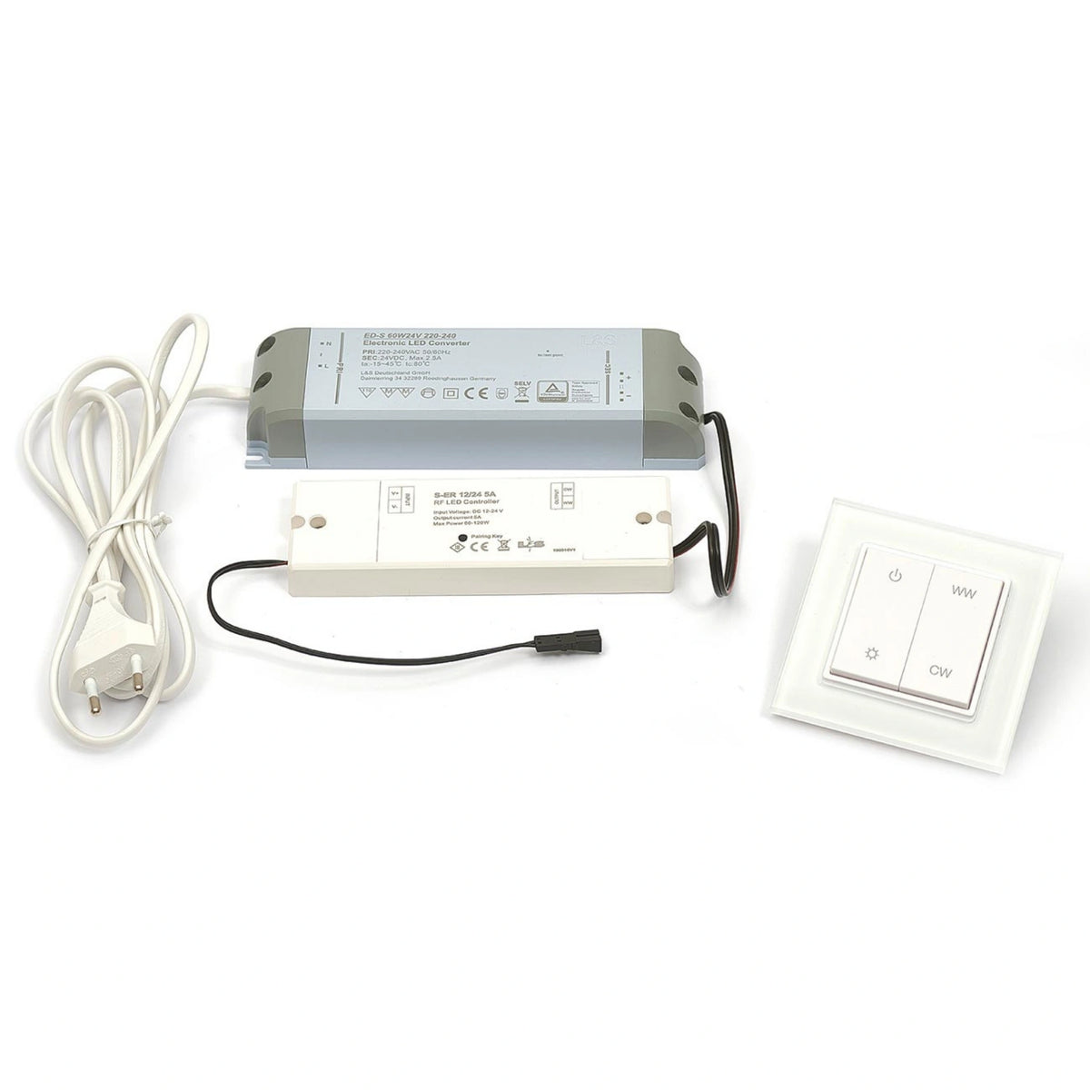 DURAL LED Anschluss Set Wandschalter #A0002980
