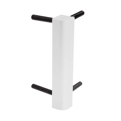 Hoekstuk plint Square wit