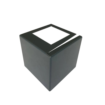 Hoekstuk balkonprofiel L-vorm alu antraciet