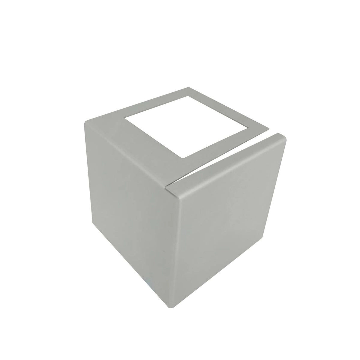 Eckstück Balkonprofil L-Form Alu silber