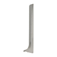 Endjkappe rechte Seite für Sockelleiste Aluminium silber matt 
#A0002041
#A0002046
#A0002051
#A0002056
