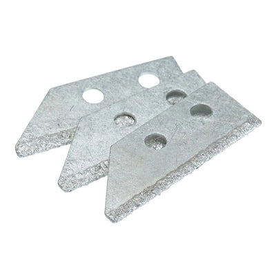 Vervangmes voor voegenreiniger (3.st.)