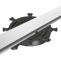 Stelzlager flach aus schwarzem PVC für Schienensystem Flexibal Pro
#A0005238
#A0005239