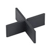 Tegelkruisen zwarte X-vorm - 35x35x5 mm