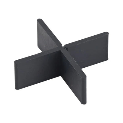 Tegelkruisen zwarte X-vorm