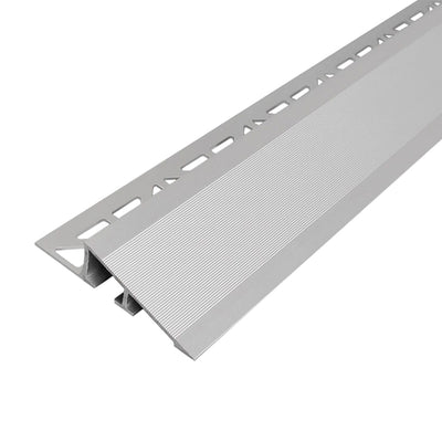 Aanpassingsprofiel breed aluminium zilver