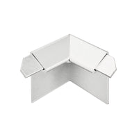 Innenecke Balkonwinkelprofil Tropfkante silber 18mm Blende #A0003309