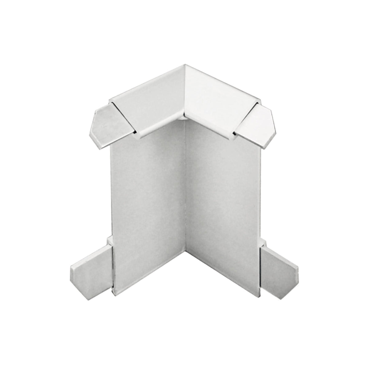 Innenecke Balkonwinkelprofil Tropfkante silber 60mm Blende #A0003311