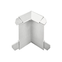 Innenecke Balkonwinkelprofil Tropfkante silber 60mm Blende #A0003311