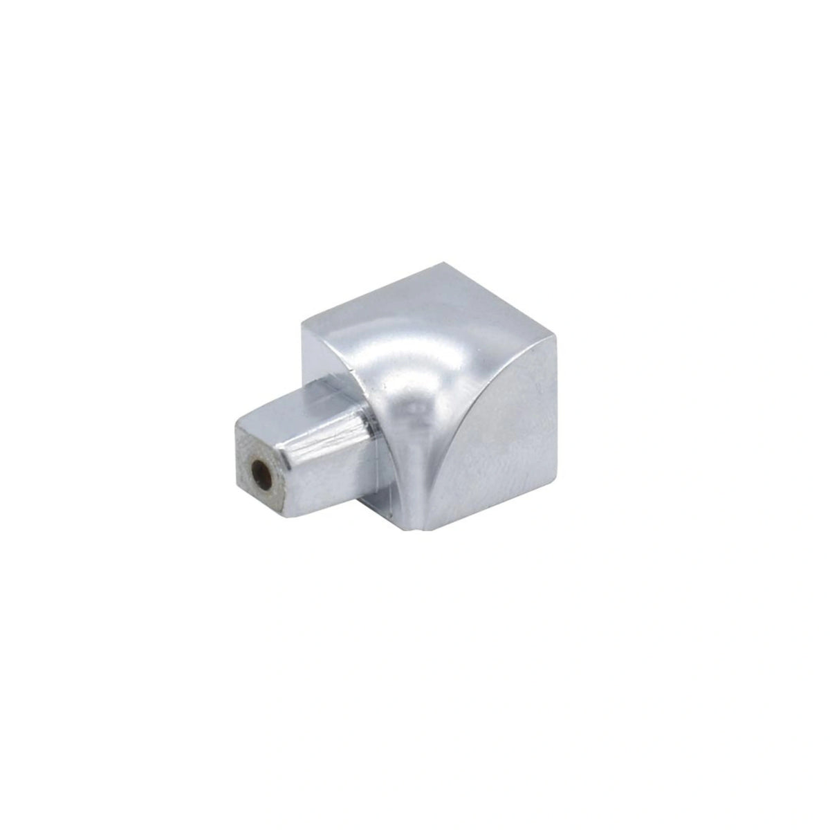 Innenecke für Viertelkreisprofil Aluminium silber (glänzend)