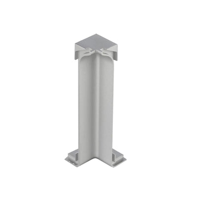 Binnenhoeken plint Reno zilver