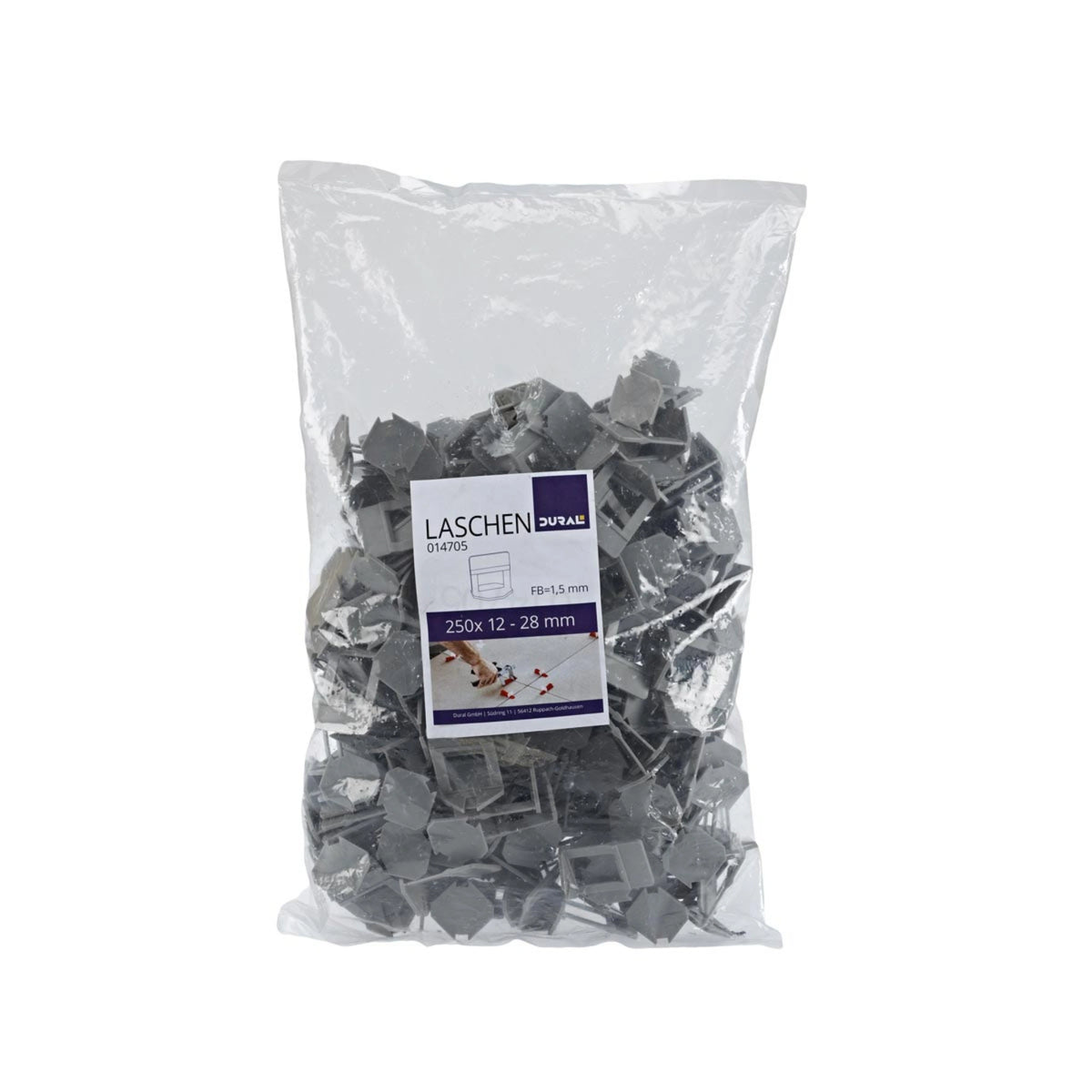 Nivofix tabbladen 12-28 mm (250 st.)