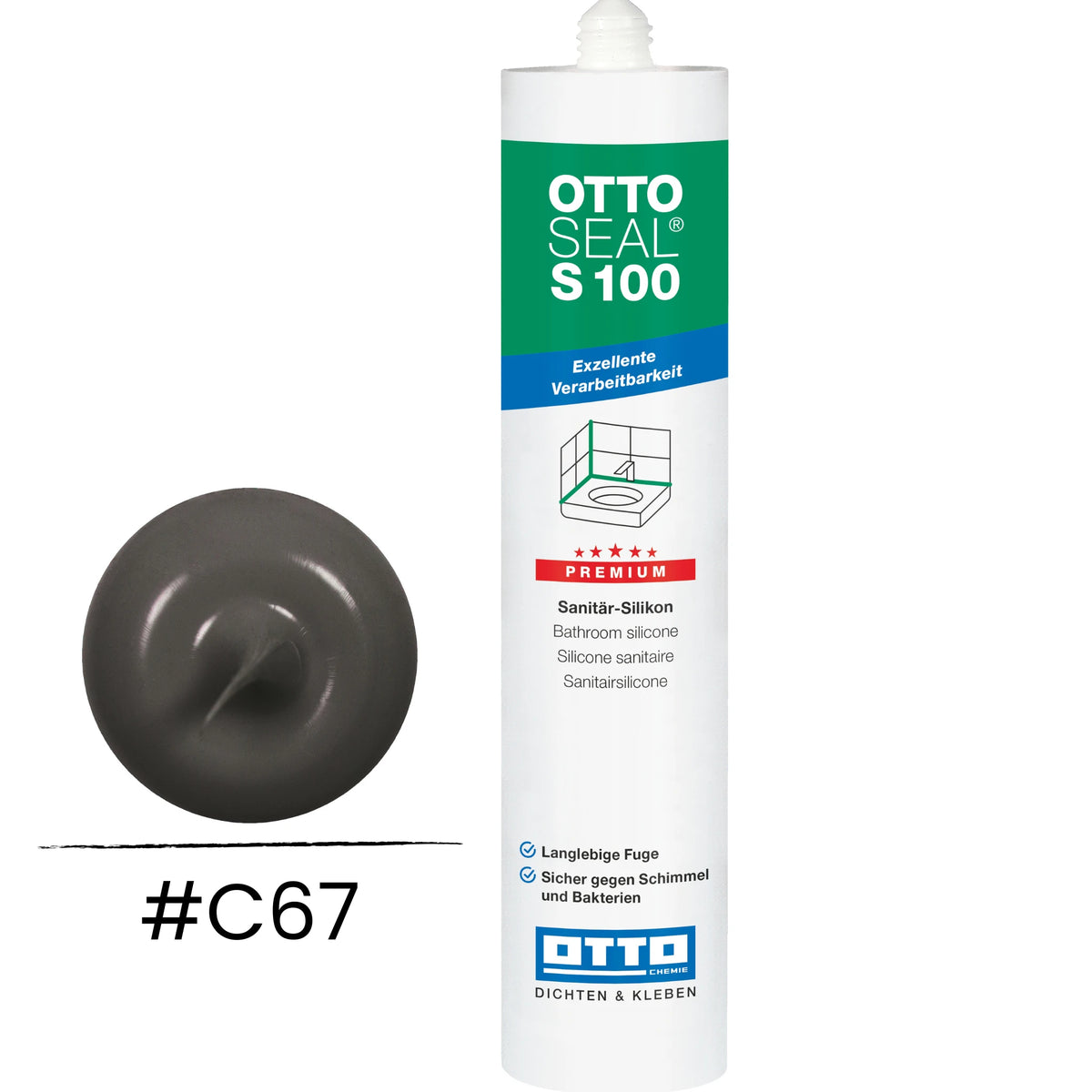 Kartusche OTTOSEAL S 100 Farbe anthrazit C67 #A0005249