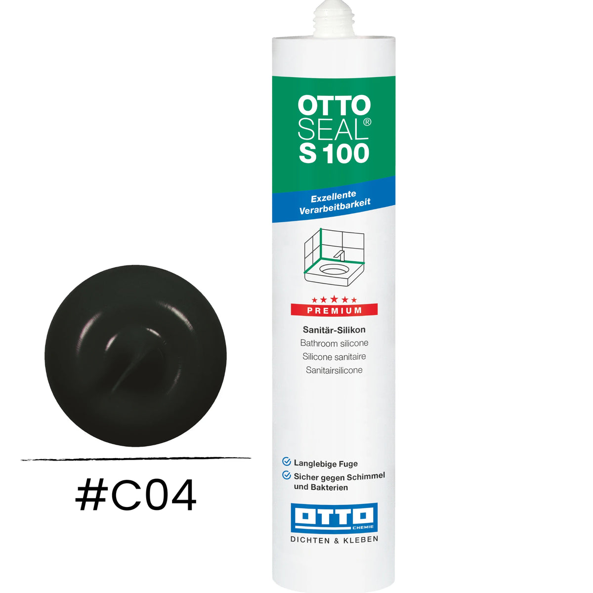Kartusche OTTOSEAL S 100 Farbe schwarz C04 #A0005248