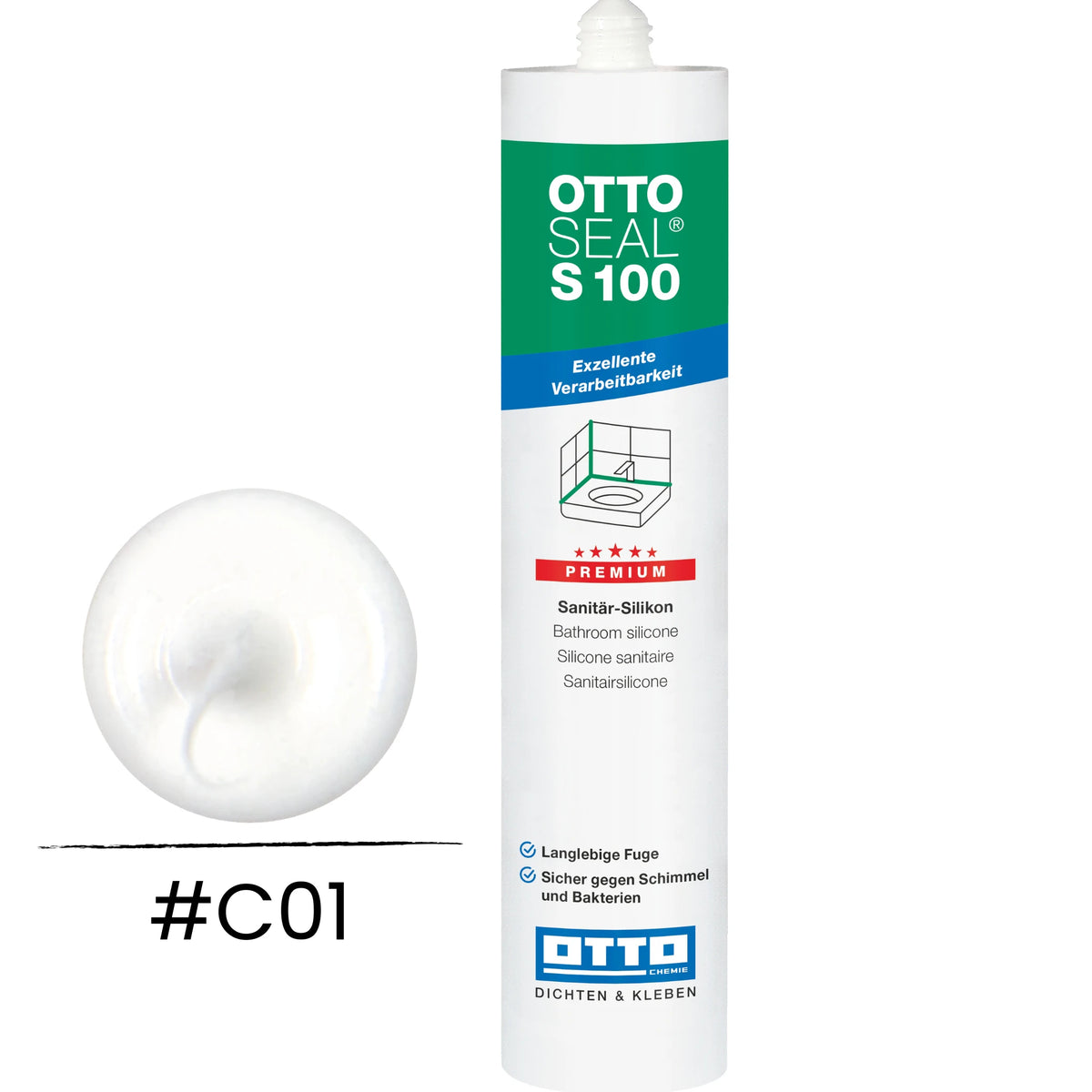 Kartusche OTTOSEAL S 100 Farbe weiß C01 #A0005244