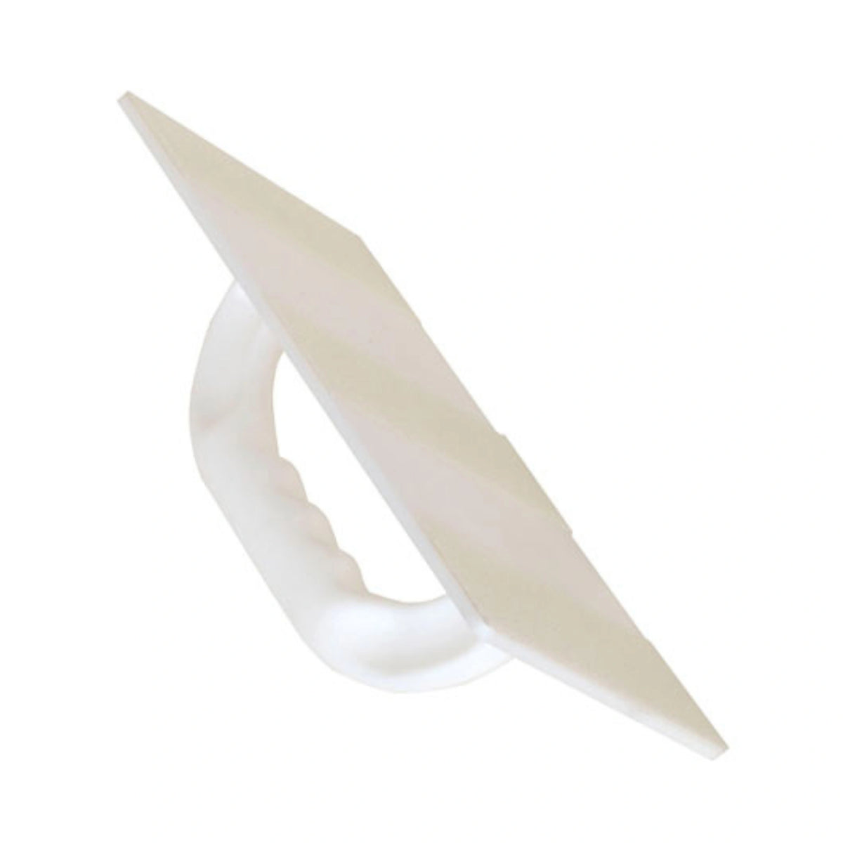 Weißes Padbrett mit Klettstreifen (230 x 110 mm)