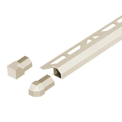 Vierkant profiel 'Diamant' aluminium zand - Ansicht 2